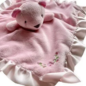 Pink bear security clearance blanket